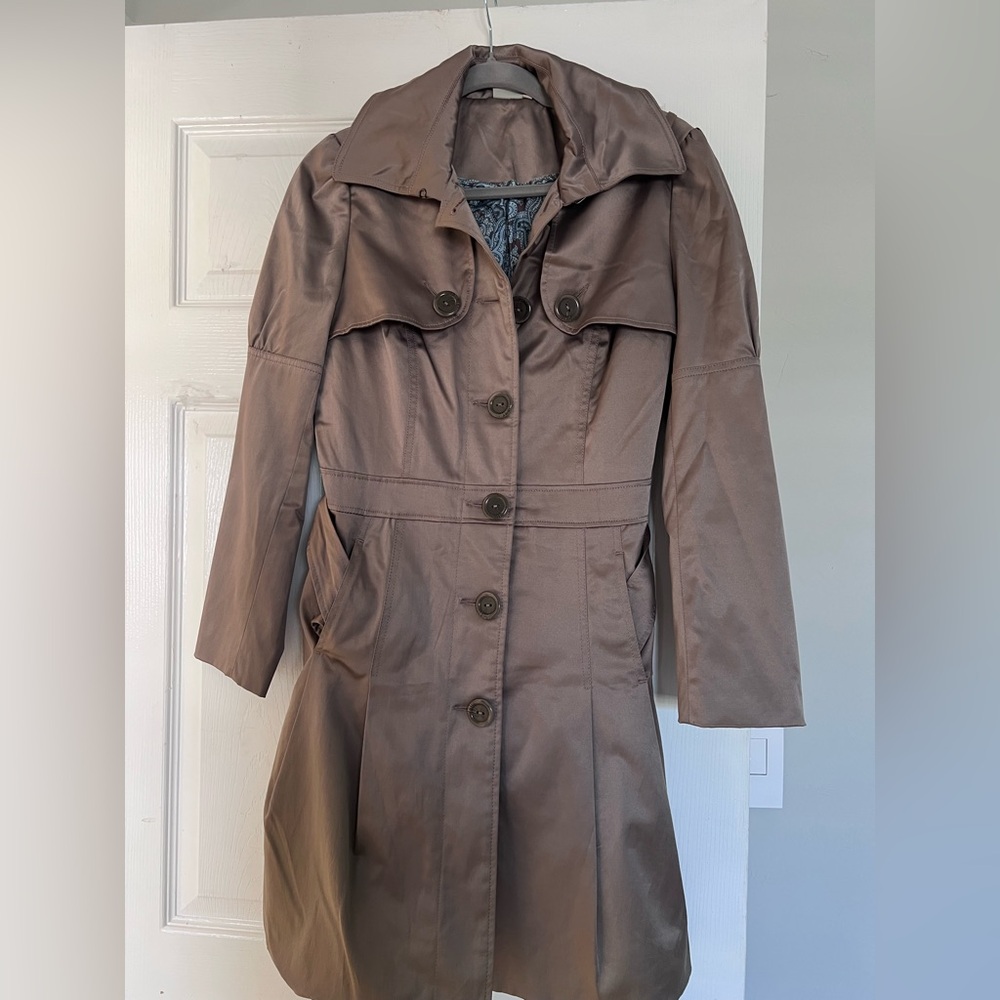 Women's Brown Trench Coat